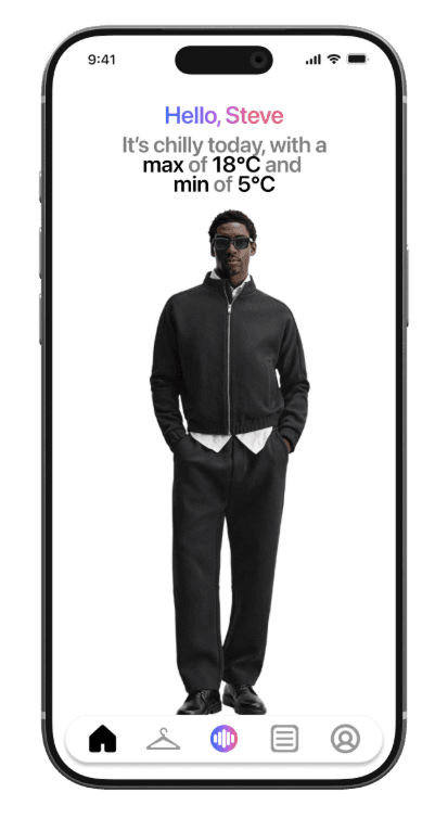 Stylo app home screen