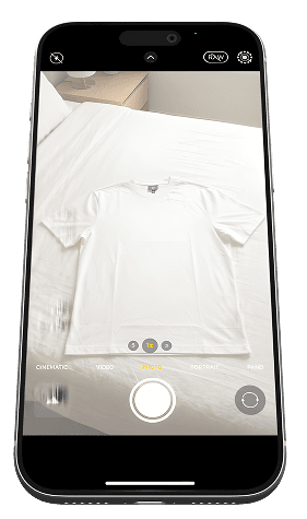 Adding a clothing item by photo